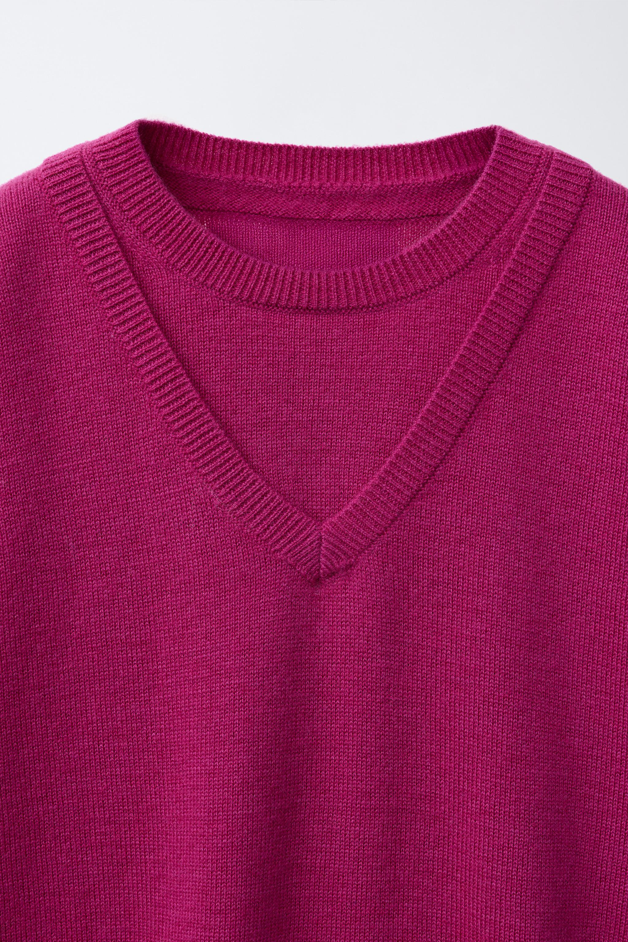 100% WOOL DOUBLE NECK JUMPER